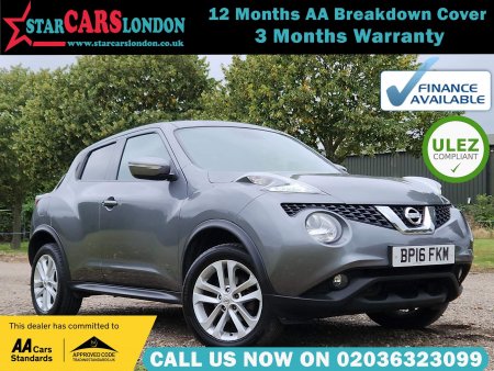 NISSAN JUKE 1.6 N-Connecta XTRON Euro 6 5dr