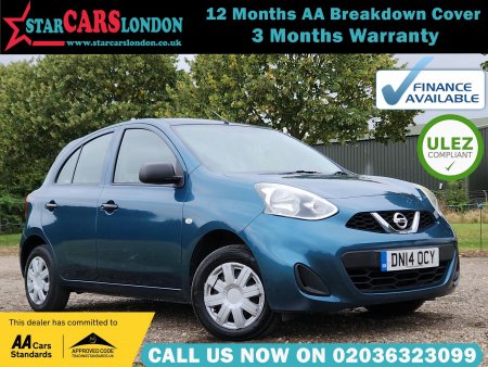 NISSAN MICRA 1.2 Visia CVT Euro 5 5dr