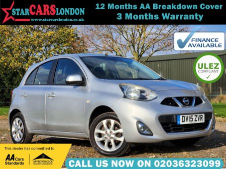 NISSAN MICRA 1.2 Acenta CVT Euro 5 5dr