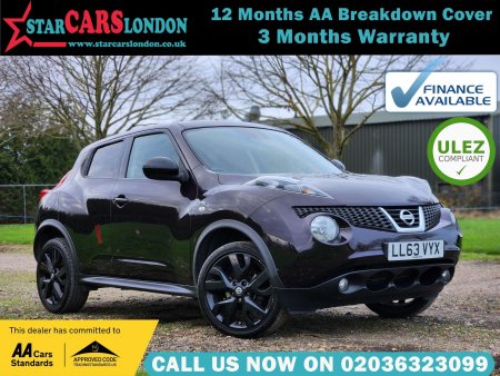 NISSAN JUKE 1.6 n-tec Euro 5 5dr (17in Alloy)