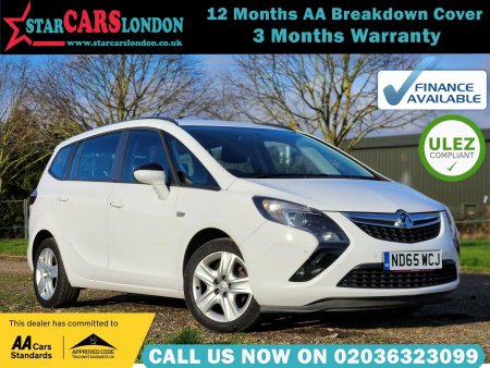 VAUXHALL ZAFIRA TOURER 1.4i Turbo Exclusiv Auto Euro 6 5dr