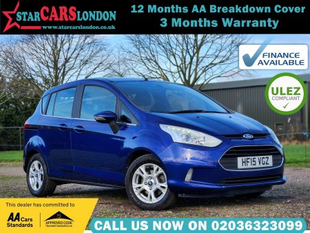 FORD B-MAX 1.0T EcoBoost Zetec Euro 5 5dr