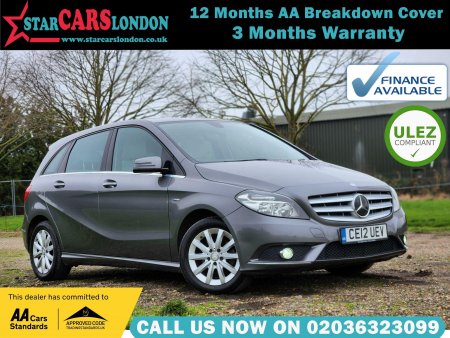 MERCEDES-BENZ B CLASS 1.6 B180 BlueEfficiency SE 7G-DCT Euro 5 (s/s) 5dr