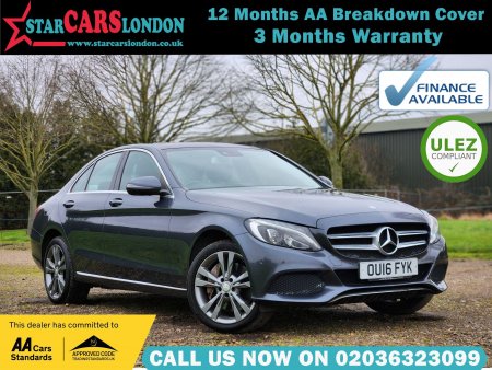 MERCEDES-BENZ C CLASS 2.0 C350e 6.4kWh Sport (Premium Plus) G-Tronic+ Euro 6 (s/s) 4dr