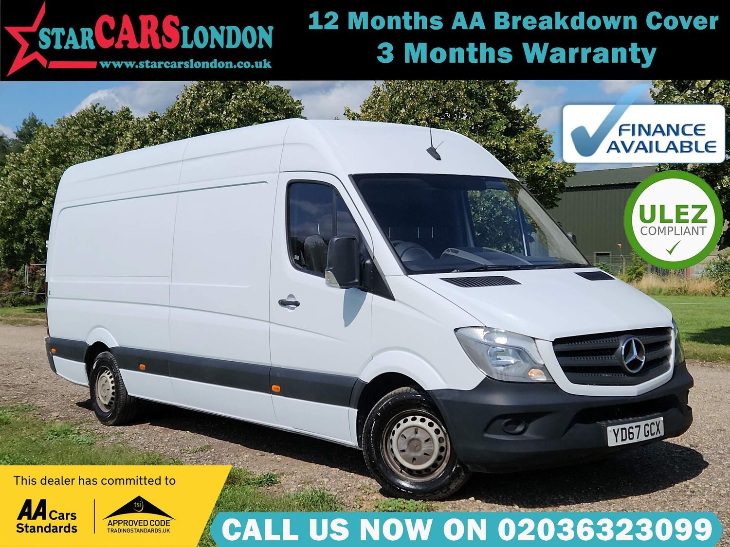 Used MERCEDES BENZ SPRINTER in Chingford Essex Star Car